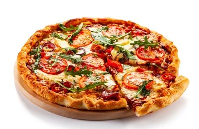🍕 Vegetable Pizza – Freshness in Every Bite!